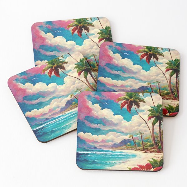 Item preview, Exotic beach designed and sold by M-Y-A-R-T-.