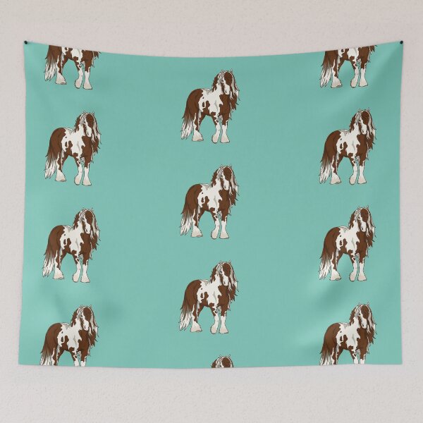 Item preview, Brown and white Irish cob horse designed and sold by christmas-lady.