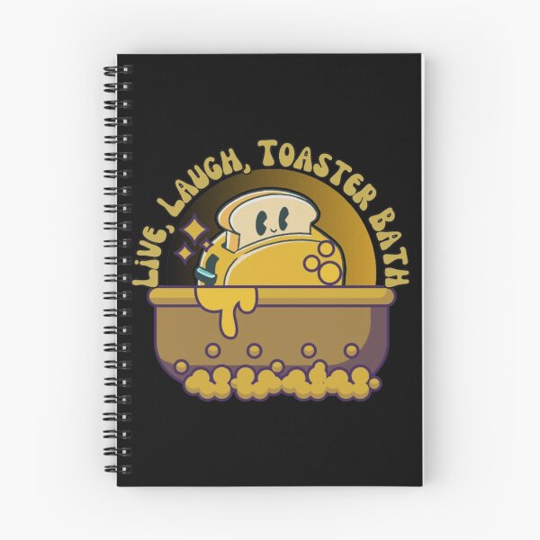 Item preview, Live, Laugh, Toaster Bath - Cool Brown Print designed and sold by TGAL2.