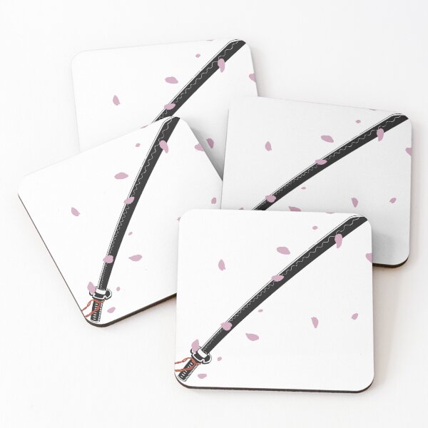 Item preview, Katana and Cherry Blossoms designed and sold by VictorTael.