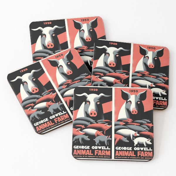 Item preview, Animal Farm 1950s Soviet Communist Style V2 designed and sold by Sovietmovies.