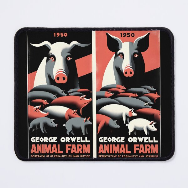 Item preview, Animal Farm 1950s Soviet Communist Style V2 designed and sold by Sovietmovies.