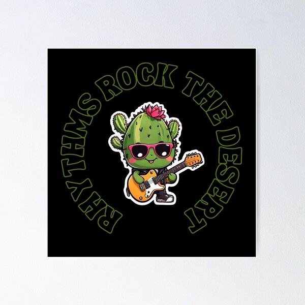 Item preview, Cactus estrella de rock II designed and sold by DesignsOfEva.