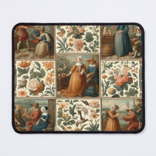 Item preview, Vermeer-inspired pattern 9 designed and sold by Dominika Farkašová.