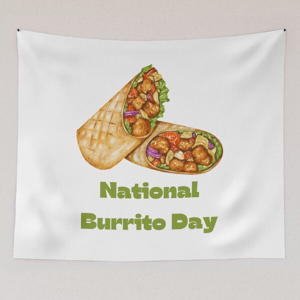 Item preview, National Burrito Day designed and sold by Simo0455.