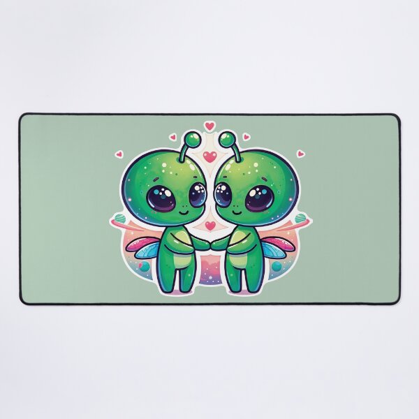 Item preview, Cute Alien Valentines designed and sold by FriskyLemur.
