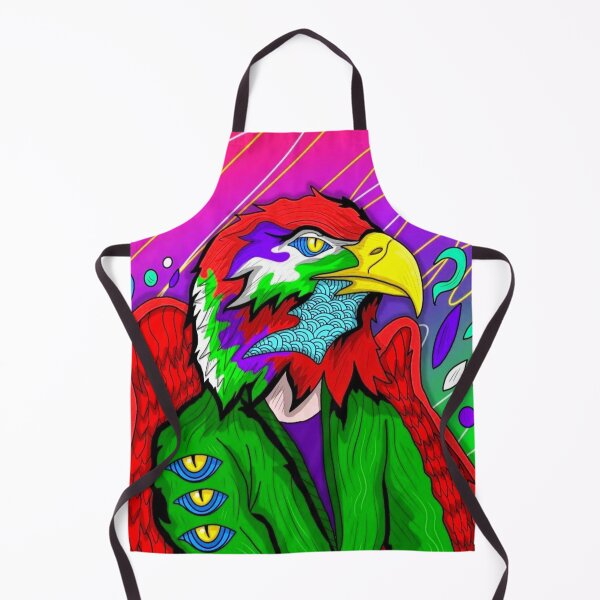 Item preview, Green eagle man designed and sold by Aiyinyangart.