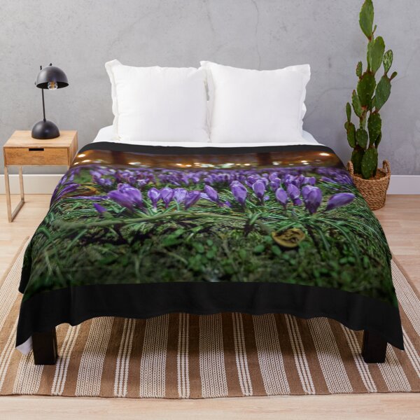 Item preview, Spring crocuses at night designed and sold by ThomasFoto.