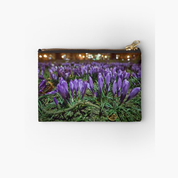 Item preview, Spring crocuses at night designed and sold by ThomasFoto.