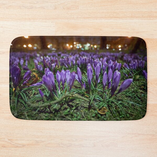 Item preview, Spring crocuses at night designed and sold by ThomasFoto.
