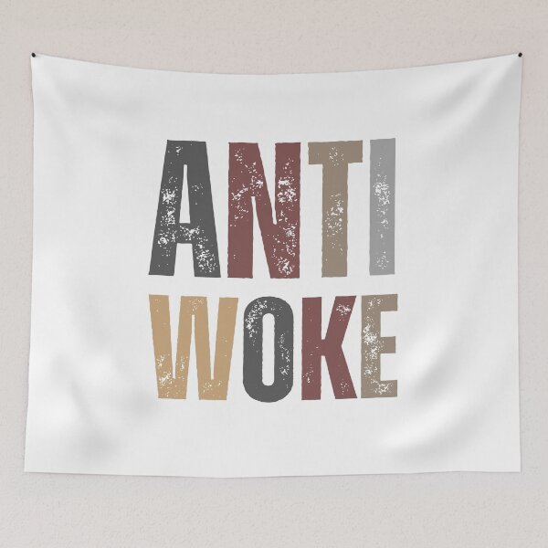 Item preview, Anti Woke designed and sold by lachataigne.