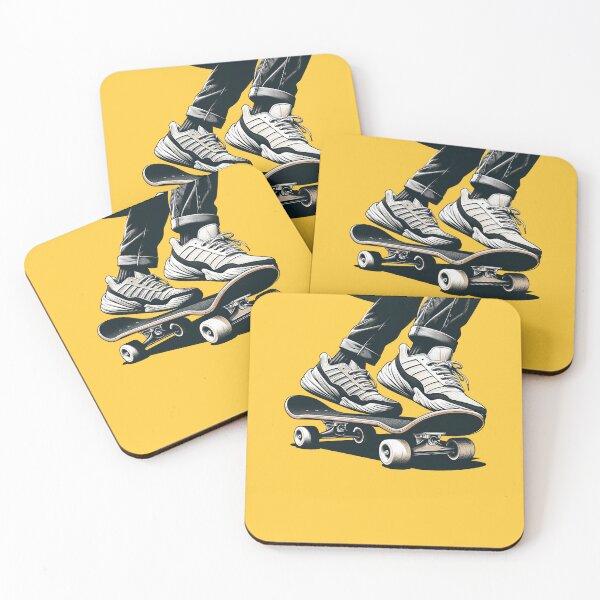 Item preview, shoes on a skateboard designed and sold by DigiHouse.