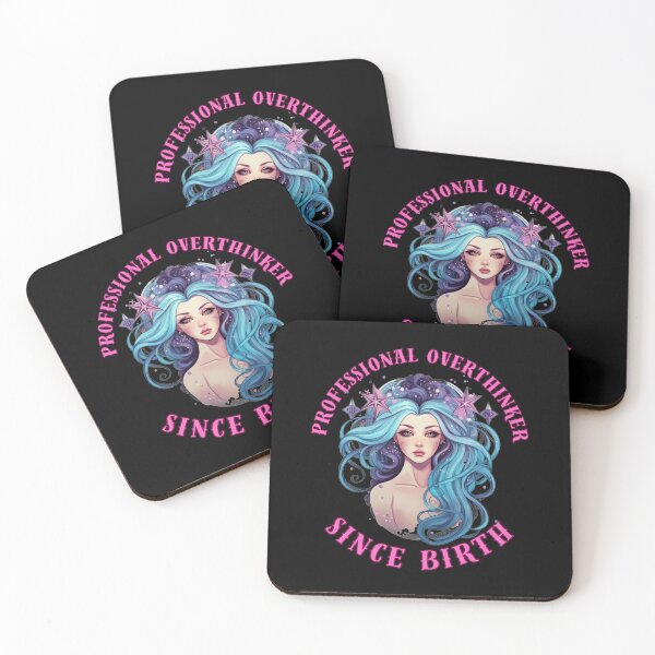 Item preview, Professional Overthinker Since Birth. virgo astrological sign designed and sold by ZodiacWonders.