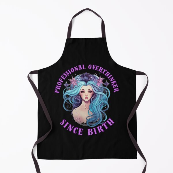 Item preview, Professional Overthinker Since Birth. virgo star sign designed and sold by ZodiacWonders.