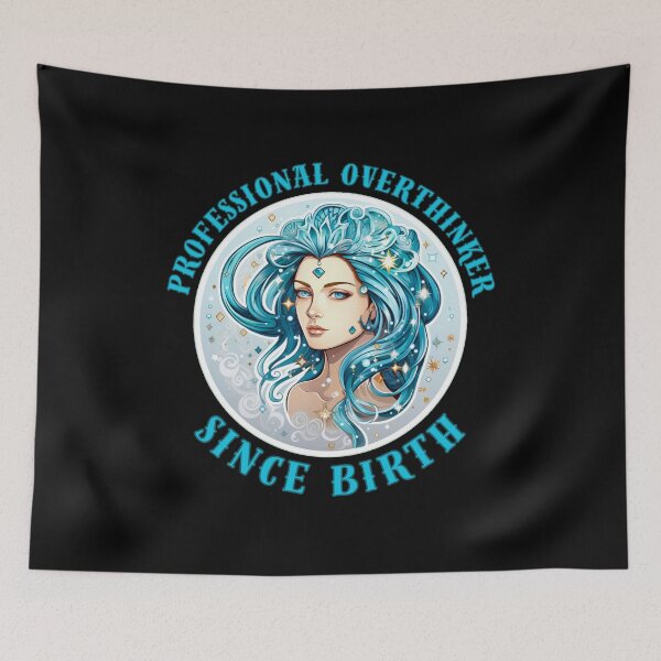 Item preview, Professional Overthinker Since Birth. virgo season designed and sold by ZodiacWonders.