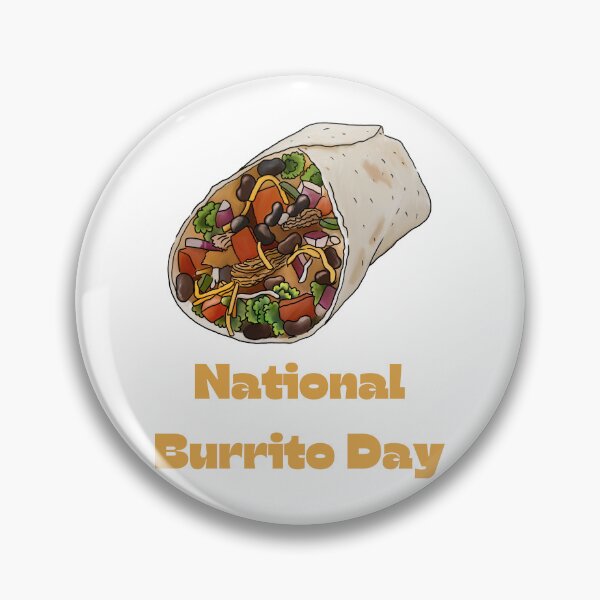 Item preview, National Burrito Day designed and sold by Simo0455.