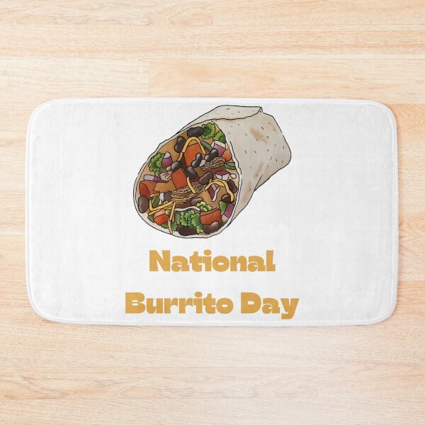 Item preview, National Burrito Day designed and sold by Simo0455.