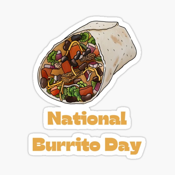 National Burrito Day Merch Gifts for Sale Redbubble