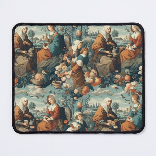 Item preview, Vermeer-inspired pattern 12 designed and sold by Dominika Farkašová.