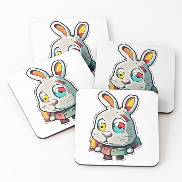 Item preview, "Hopscotch the Whimsical Bunny" designed and sold by MYTHIC PEEL STICKERS.