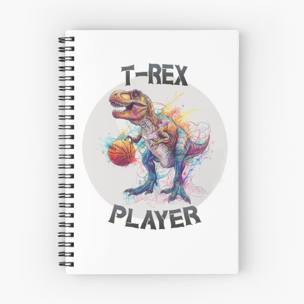 Item preview, T-rex Playing Basketball designed and sold by DinoAndOther.
