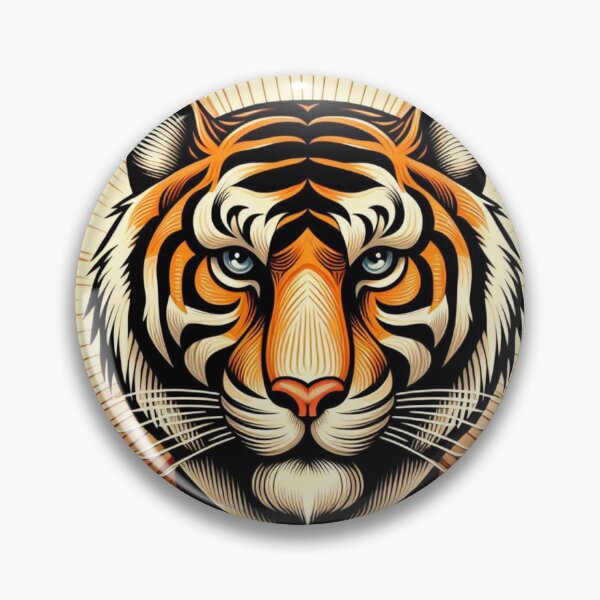 Item preview,  "Roaring Royalty: Tiger in Postal Elegance" designed and sold by zenithcollectiv.