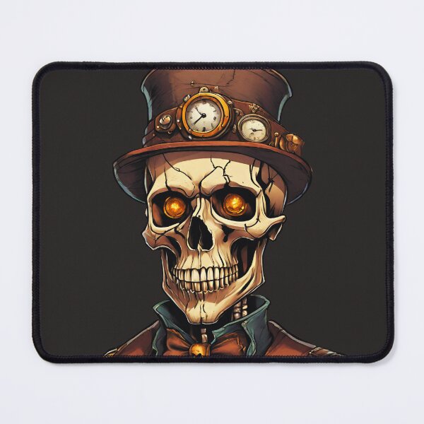 Item preview, Mortally Refined: Skeleton in Steampunk Paraphernalia designed and sold by Aurorartsprint.