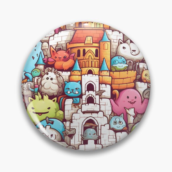 Item preview, Monster Town Castle designed and sold by WitoonShop.