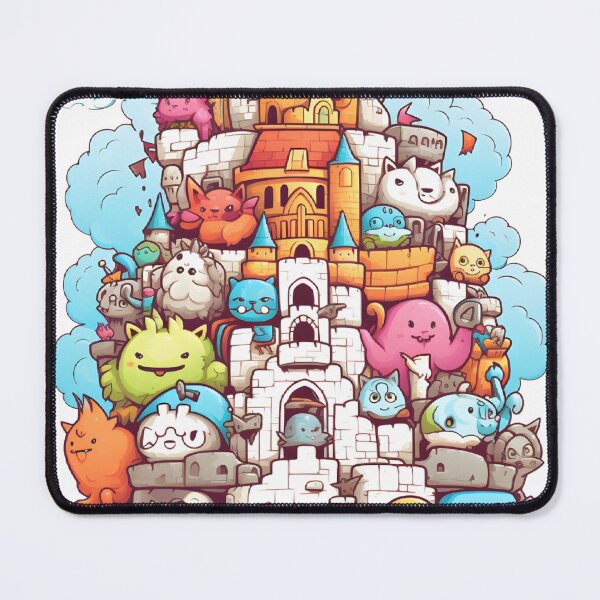 Item preview, Monster Town Castle designed and sold by WitoonShop.