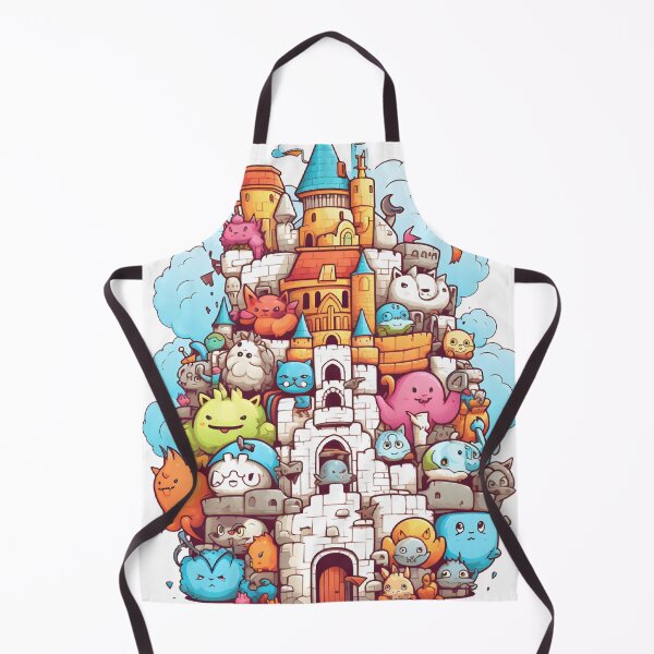 Item preview, Monster Town Castle designed and sold by WitoonShop.