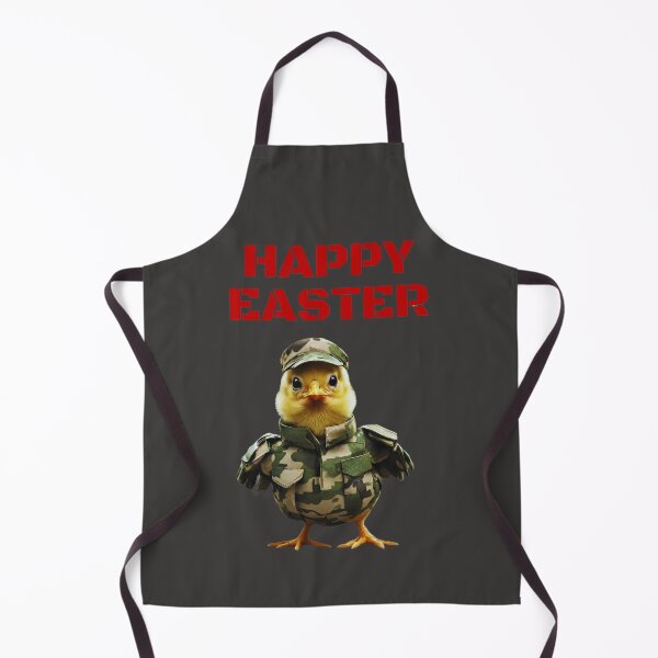 Item preview, Military chicken wishes you a happy Easter designed and sold by StonePine.