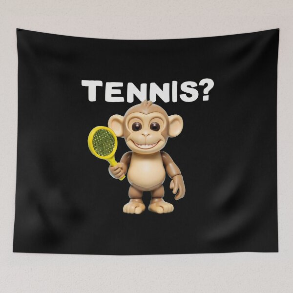 Item preview, Monkey Tennis  designed and sold by w1ckerman.