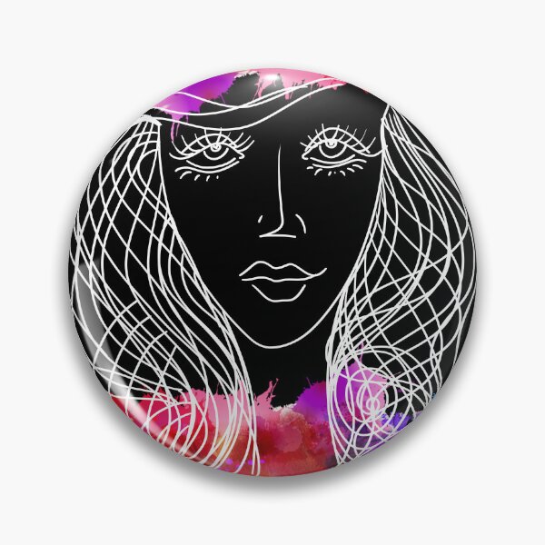 Item preview, Pretty face, color women  designed and sold by upupupshop.