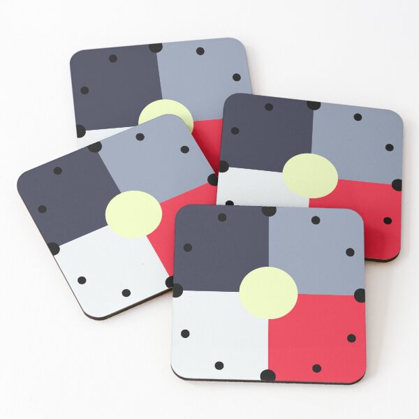 Item preview, Minimalist Multi Colour Clock Design | 4 Colours | 3.0 designed and sold by PexelAlchemy.