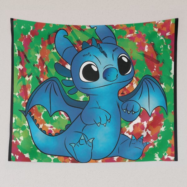 Item preview, 06. Adorable Blue Baby Dragon designed and sold by Lindsarts.