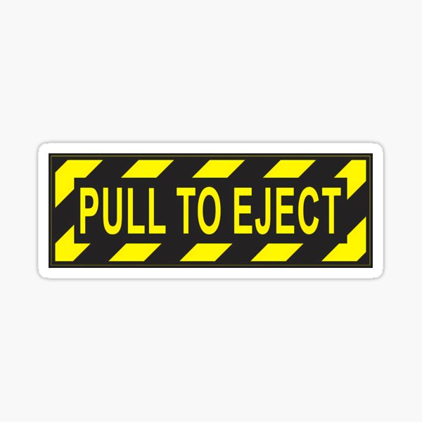Item preview, Pull To Eject designed and sold by ALaChasseBordel.