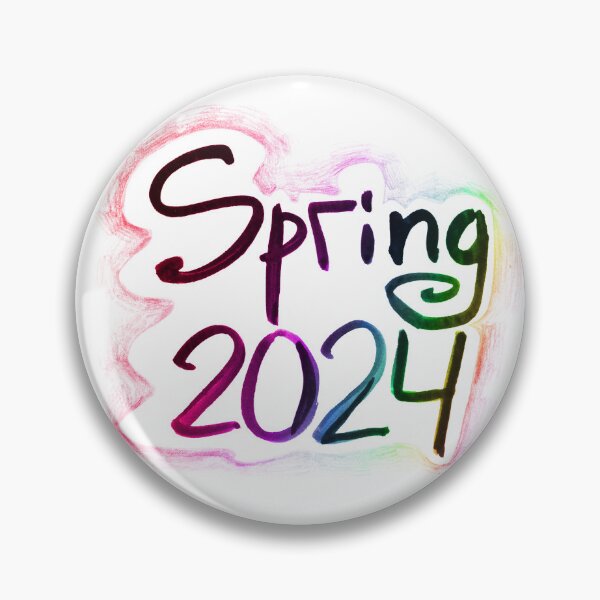 Item preview, Spring 2024 watercolor lettering | Spring 2024 painting creative handlettering text designed and sold by lausn.