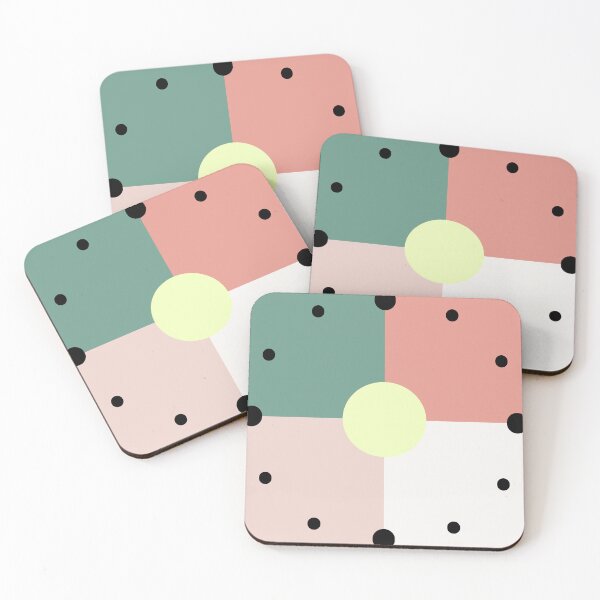Item preview, Minimalist Multi Colour Clock Design | 4 Colours | 5.0 designed and sold by PexelAlchemy.
