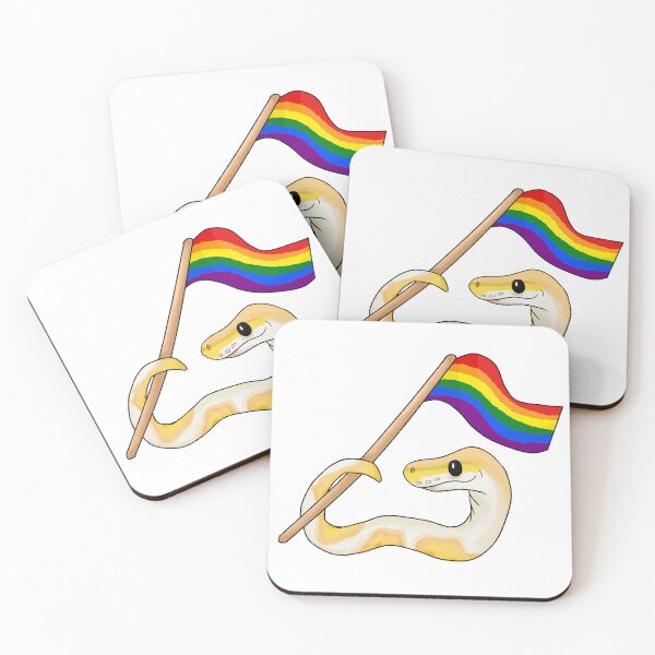 Item preview, Ball Python Pride! [Banana Morph, Gay] designed and sold by Quirkball.