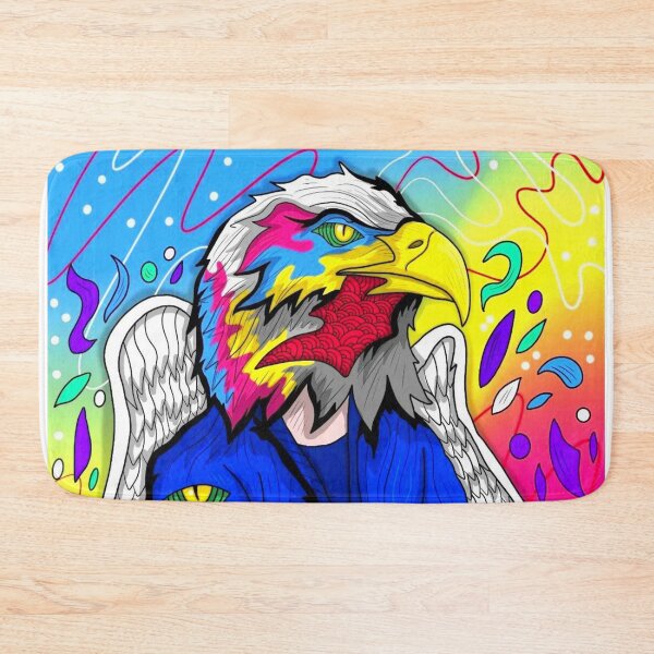 Item preview, Blue man eagle designed and sold by Aiyinyangart.