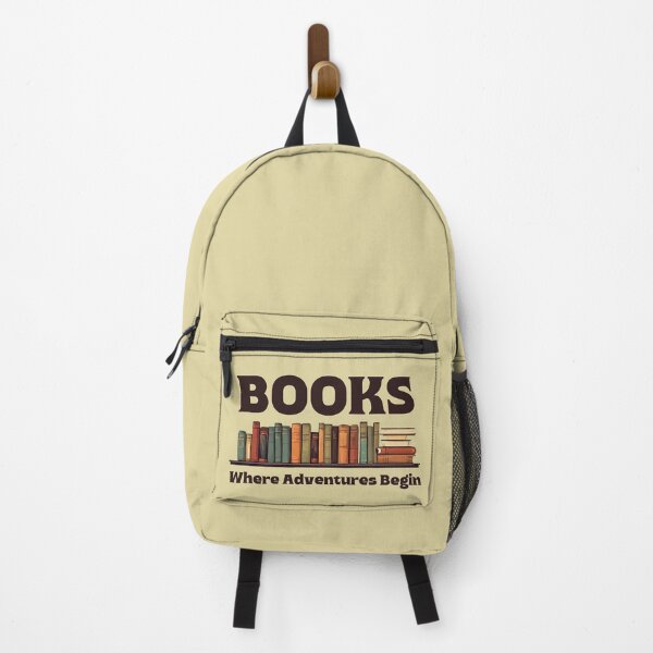 Item preview, Books - Where Adventures Begin. designed and sold by KrisDry.