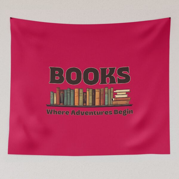 Item preview, Books - Where Adventures Begin. designed and sold by KrisDry.