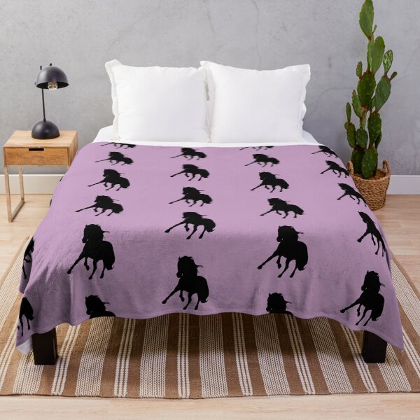 Item preview, Black running horse silhouette pink designed and sold by PICbyFemke.