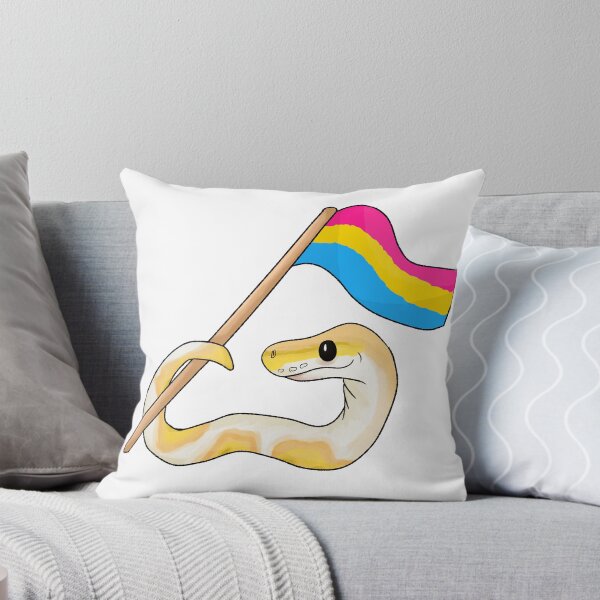 Item preview, Ball Python Pride! [Banana Morph, Pansexual] designed and sold by Quirkball.