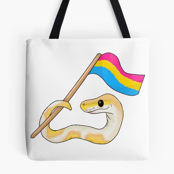 Item preview, Ball Python Pride! [Banana Morph, Pansexual] designed and sold by Quirkball.