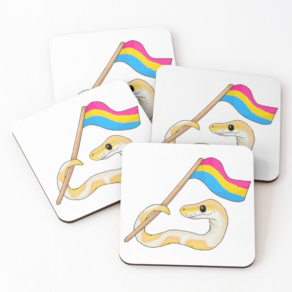 Item preview, Ball Python Pride! [Banana Morph, Pansexual] designed and sold by Quirkball.