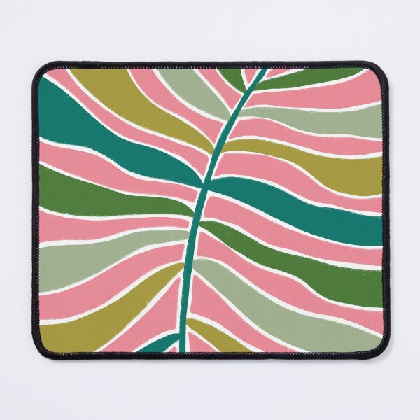 Item preview, Palm tree leaf in pink designed and sold by Blooming June Design.