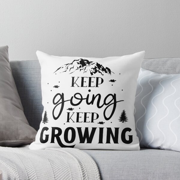 Item preview, keep going keep growing designed and sold by Funky  Fibers.
