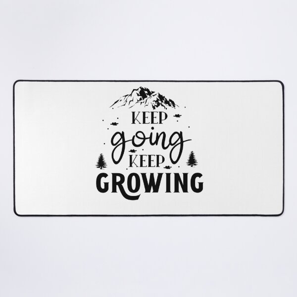 Item preview, keep going keep growing designed and sold by Funky Fibers.