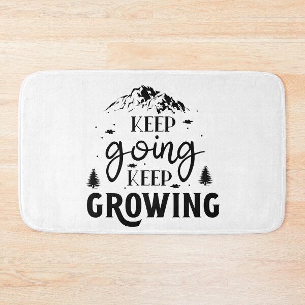 Item preview, keep going keep growing designed and sold by Funky  Fibers.